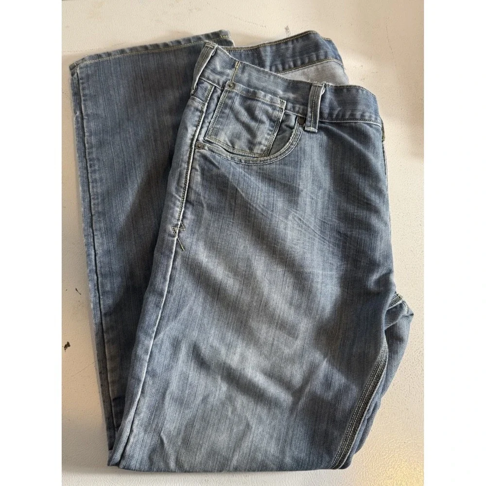 Levis 514‎ The Original Men's Jeans 36x32 Slim Straight Blue Denim
